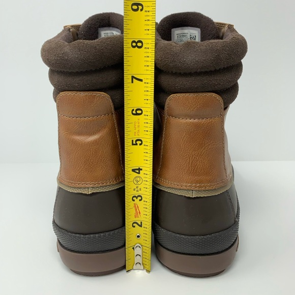 Sperry Cold Bay Thinsulate Brown Duck Boots 19551 - Picture 5 of 8